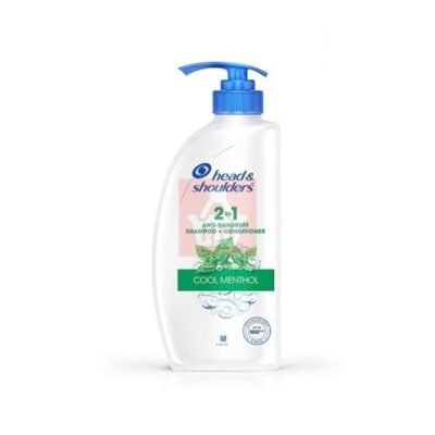 Head & Shoulders Cool Menthol 2 in 1 Anti-Dandruff Shampoo Conditioner 650ml