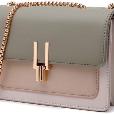 Color-Block Crossbody Bags for Women