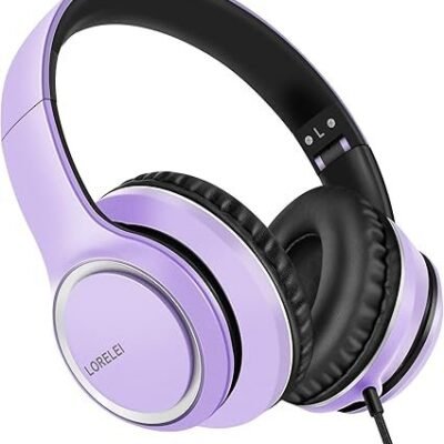 LORELEI X8 Over-Ear Wired Headphones with Microphone