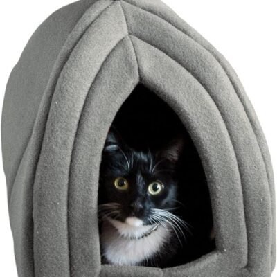 Cat House – Indoor Bed with Removable Foam Cushion – Pet Tent for Puppies