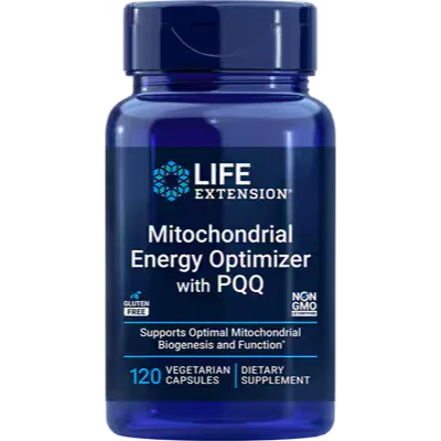 Life Extension Mitochondrial Energy Optimizer with PQQ (120 Count)