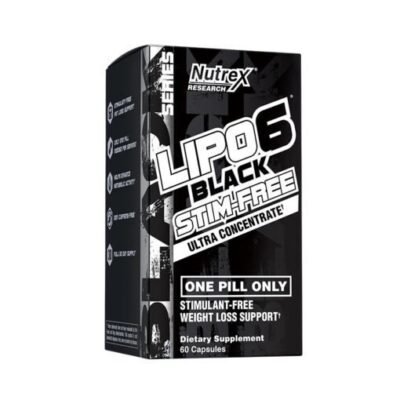 Nutrex Lipo-6 Black STIM-Free UC, 60 Capsules