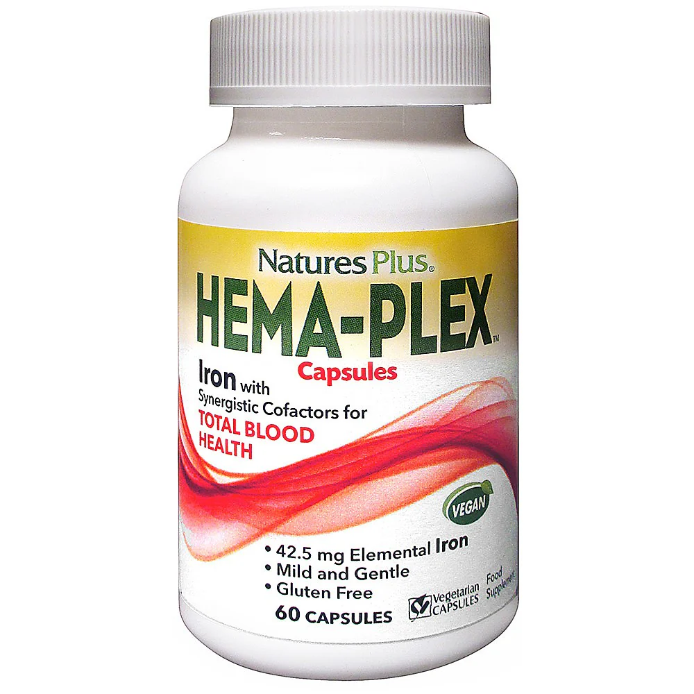 Nature’s Plus Hema-Plex 60 caps