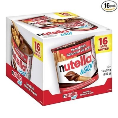 Nutella & Go Breadstick Chocolate Snack Packs