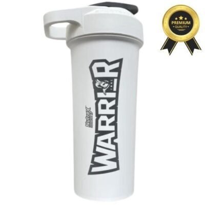 Nutrex Research Warrior Shaker Bottle 600ml (White)